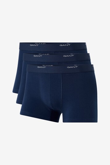 Gant Undertøy Core Trunk 3 Pack Blå Gant Undertøy Core Trunk 3 Pack Blå