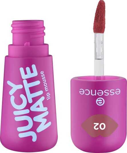 essence Juicy Matte Lip Mousse 02 Featherlight Pink