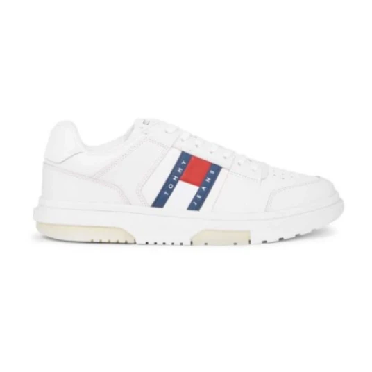Tommy Hilfiger Herre Sko Hvit 44 EU