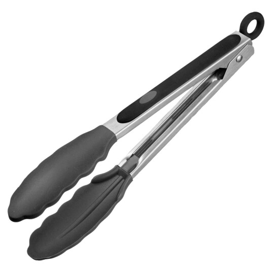 Westmark Tang Classic Silicone; 21x2.5x3 cm LxBxH; Stålgrå/Svart Westmark Tang Classic Silicone; 21x2.5x3 cm LxBxH; Stålgrå/Svart