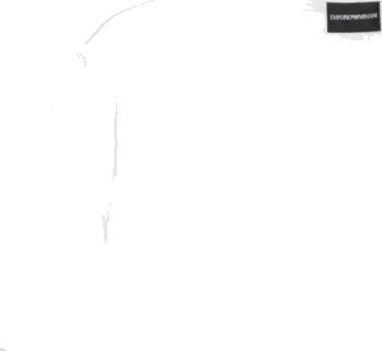 Emporio Armani Herre Topper Hvit M,
