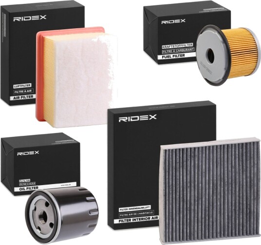 Filtersett RIDEX 4055F25227