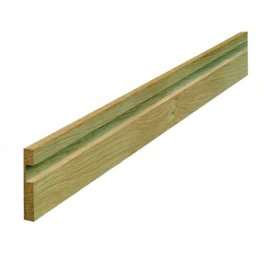 Lundbergs Bakkantlist Eik 1300x70x15