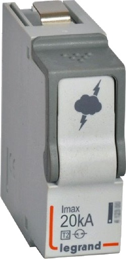 Legrand Transientbeskyttelse Type 2 Plug-in Modul (N-PE), 20kA
