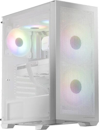 LC-Power 717W Midi Tower Micro-ATX Hvit LC-Power 717W Midi Tower Micro-ATX Hvit