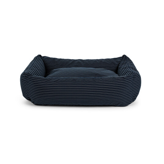 Fossflakes Petbed Mini 50X45 Navy Pinstripe Pet-Bed-050-045-103 Fossflakes Petbed Mini 50X45 Navy Pinstripe Pet-Bed-050-045-103