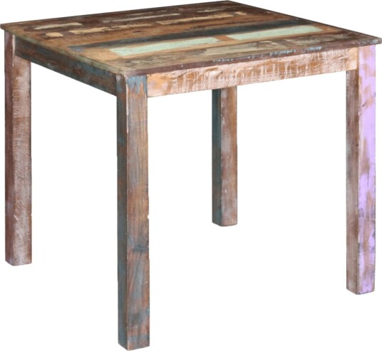 Spisebord Solid Gjenbrukstre 80x82x76 cm 243452