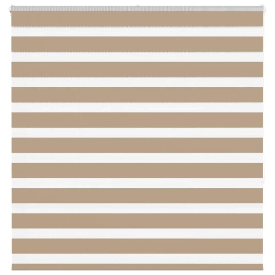 Sebragardin sandbrun 145x150 cm stoff bredde 140,9 polyester