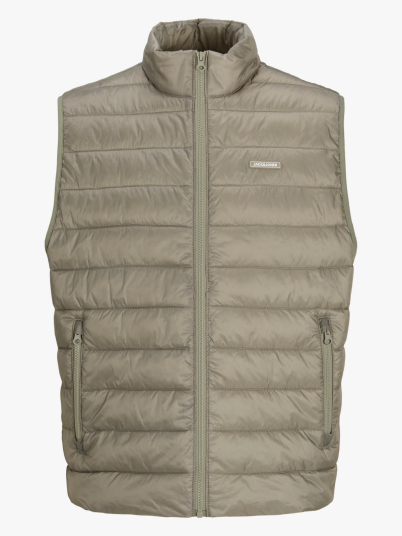 Jack and Jones Junior Junior Louis Light Bodywarmer Collar Grå 140