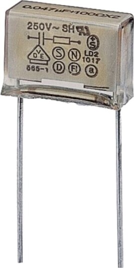 Kemet Pmr209mb5470m100r30 Støydempingskondensator Pmr Med Radial Ledning 0,047 Μf 250 V~ / 630 Vdc 20 % 1 Stk