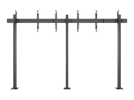 Multibrackets M Floormount Column Pro 3x1 - stativ - enkeltside - for 3 LCD/plasma-paneler - svart Multibrackets M Floormount Column Pro 3x1 - stativ - enkeltside - for 3 LCD/plasma-paneler - svart
