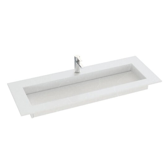 Dansani Inzo Angular Silestone B60-165xh1,20xd45,50cm Desert Silver 120cm