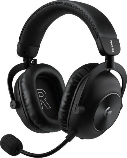 Logitech G PRO X3 LIGHTSPEED Trådløst Gamingheadset med Studiokvalitet Sort