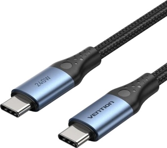 Vention Usb-Kabel Usb-C Til Usb-C Usb 2.0 5A 240W 1,5 M Sort
