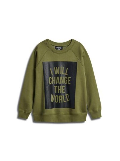 Sometime Soon Cornelius sweatshirt - olive branch