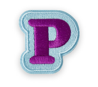 Letter Sticker Letter P
