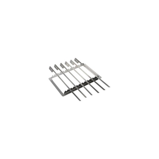 Kasai Little Skewer Rack Spydstativ med 6 grillspyd