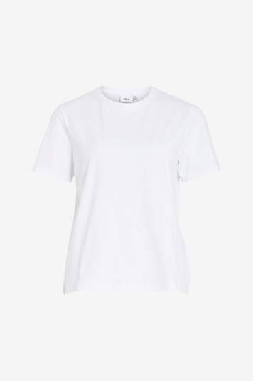 Vila T skjorte viNora S/s Hvit