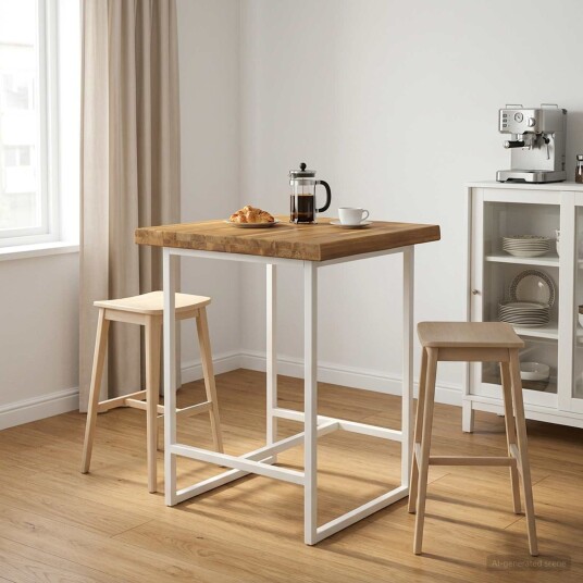 vidaXL Rektangulær Bordplate 50 x 50 x 3,2 cm Torget Solid akasietre