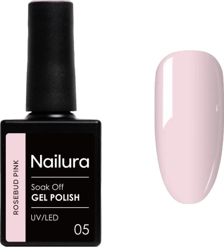 Nailura Gelpolish 5 – Rosebud Pink – 10 ml Nailura Gelpolish 5 – Rosebud Pink – 10 ml