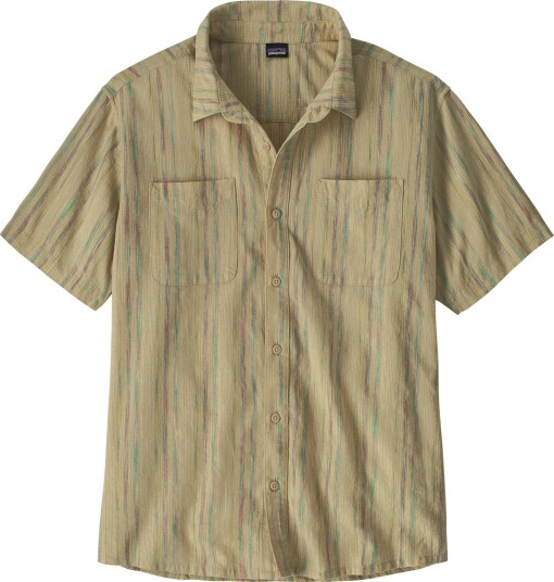 Patagonia Men"s Back Step Shirt Rapids: Weathered Stone S