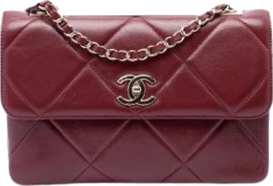 Chanel Vintage Dame Pre owned Rød ONE SIZE,