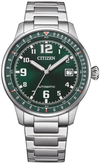 Citizen Herreklokke NJ0190 51X Urban Grønn/Stål Ø40 mm Citizen Herreklokke NJ0190 51X Urban Grønn/Stål Ø40 mm