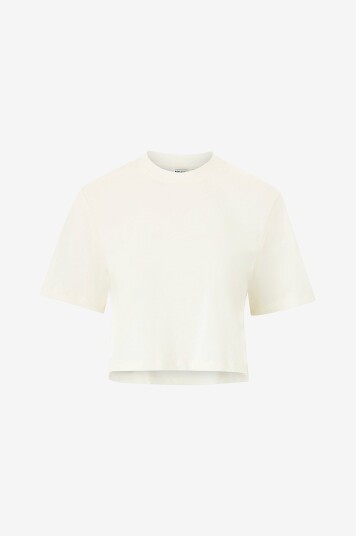 Björn Borg T skjorte Studio Oversized Cropped Beige Björn Borg T skjorte Studio Oversized Cropped Beige