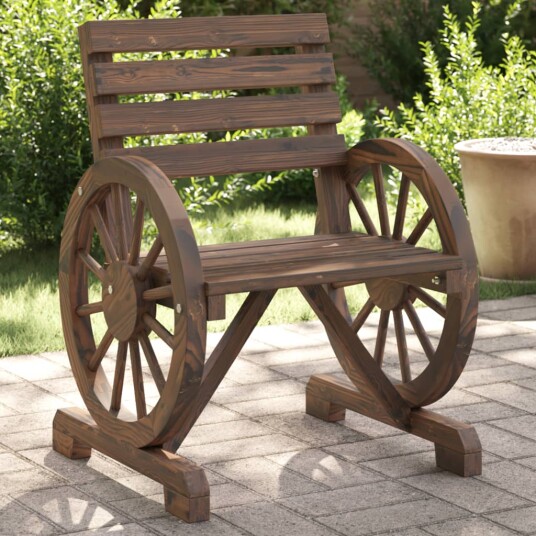 Hagestoler 2 stk 58x58x78,5 cm heltre gran Hagestoler 2 stk 58x58x78,5 cm heltre gran