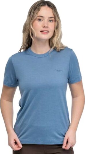 Bergans Of Norway Bergans Logo Merino Tee Women Elemental Blue S S