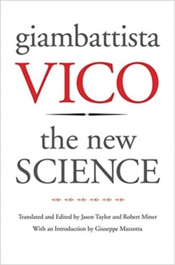 The New Science Av Giambattista Vico