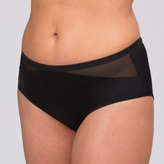 Trofe Bella Midi Truser Svart polyamid Medium Dame