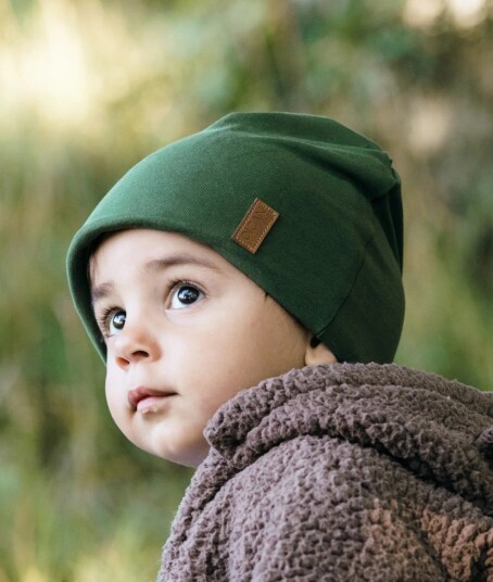 Oican Wear Fleece foret Lue med Hodebeskyttelse Green L