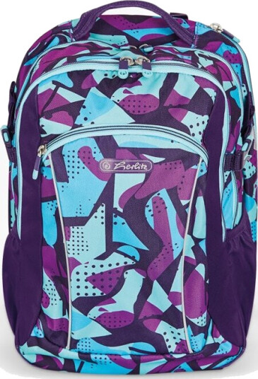 Herlitz Barneskoleryggsekk Ultimate Tomme CamoPurple Herlitz Barneskoleryggsekk Ultimate Tomme CamoPurple
