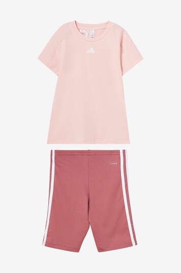Adidas Sport Performance Treningssett JG Tr es 3S Set Lilla Adidas Sport Performance Treningssett JG Tr es 3S Set Lilla