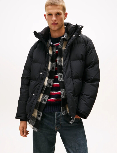 Tommy Jeans Tjm Hooded Down Puffer - Black - XXXL Tommy Jeans Tjm Hooded Down Puffer - Black - XXXL