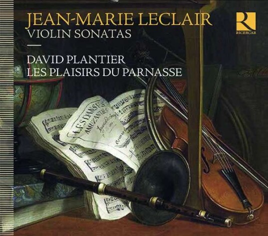 David Plantier, Les Plaisirs Du Parnasse, JeanMarie Leclair Leclair: Violin Sonatas CD David Plantier, Les Plaisirs Du Parnasse, JeanMarie Leclair Leclair: Violin Sonatas CD