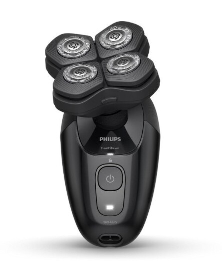 Philips Head Pro 5000 Series barbermaskin S791/06 sort Philips Head Pro 5000 Series barbermaskin S791/06 sort