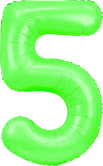 Ballongkungen Tallballong Neongrønn Tall 5 CH405NG