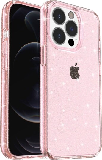 Trolsk Mobildeksel Glitter (iPhone 15 Pro) Rosa