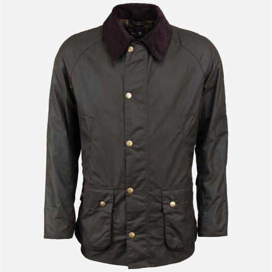 Barbour Men's Ashby Jacket Olive S, Dark Olive