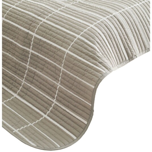 Marimekko Tiiliskivi Sengeteppe 260x260 cm Sand/Off white