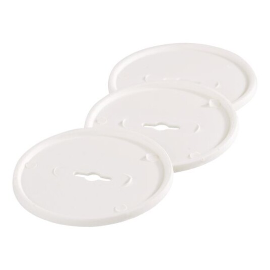Joma H09000S Isolasjonsskive 100-pakning 60 mm hvit for DV+IDV Innfesting