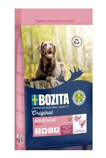 Bozita Original Adult Light Kylling Tørrfôr 12 kg - Kornfritt Hundemat