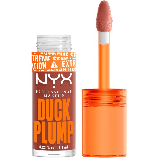 NYX Professional Makeup Duck Plump Lip Lacquer Brown of Applause