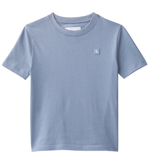 Calvin Klein Mono Mini Badge Reg T Shirt Blue 164 Calvin Klein Mono Mini Badge Reg T Shirt Blue 164
