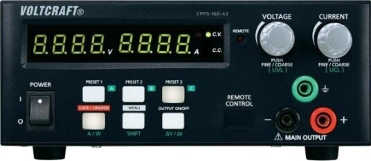 Voltcraft CPPS 160 42 Strømforsyning Justerbar 0.02 42V DC 0.01 10A 160W USB Voltcraft CPPS 160 42 Strømforsyning Justerbar 0.02 42V DC 0.01 10A 160W USB
