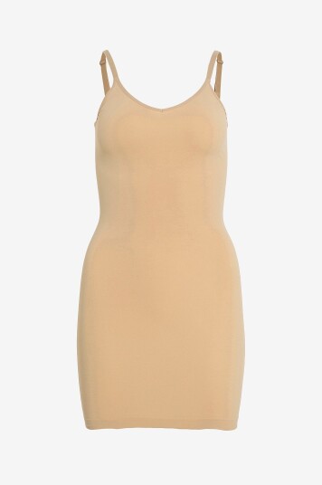 Vila   Underskjørt viMacie V neck S/L Seamless   Natur