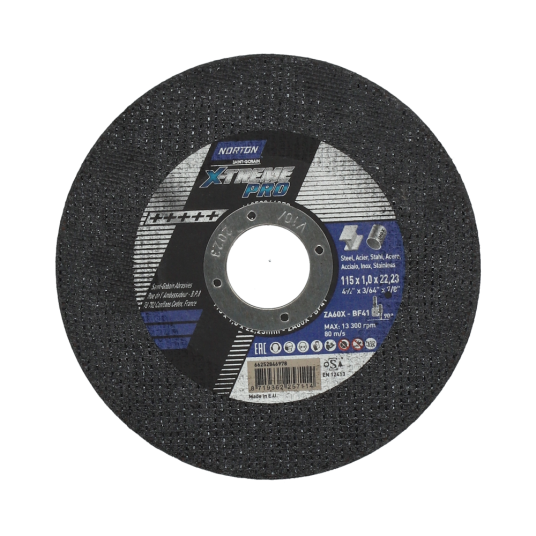 Norton Kappeskive 115x1,0x22 Xtreme Pro