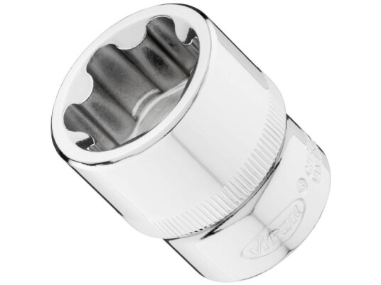 Vigor V7920-Ep30 E+ Profil Topnøgleindsats 1 Stk. 1/2 12,5 Mm Vigor V7920-Ep30 E+ Profil Topnøgleindsats 1 Stk. 1/2 12,5 Mm